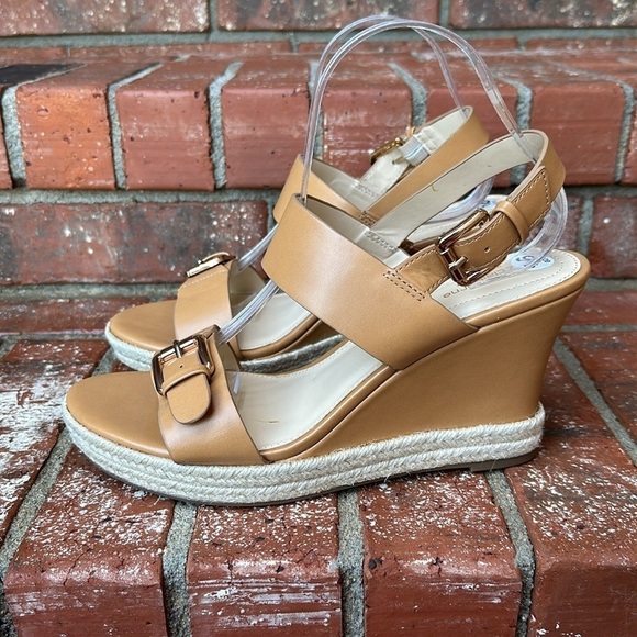 Liz Claiborne Marley Platform Wedge Sandal Women's Size 9.5 - Picture 3 of 9